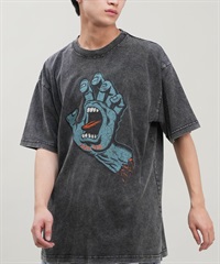 SANTACRUZ サンタクルーズ 半袖 Tシャツ メンズ フロントプリント ピグメント Pigment Bleach S S Tee 502242405 ムラサキスポーツ限定(HAND-M)