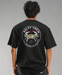 SALTY CREW ソルティークルー メンズ Tシャツ 半袖 バックプリント オーバーサイズ JAPAN LTD 54-232(BLK-M)