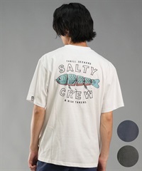 SALTY CREW ソルティークルー メンズ Tシャツ 半袖 バックプリント オーバーサイズ JAPAN LTD 54-234(WHT-M)