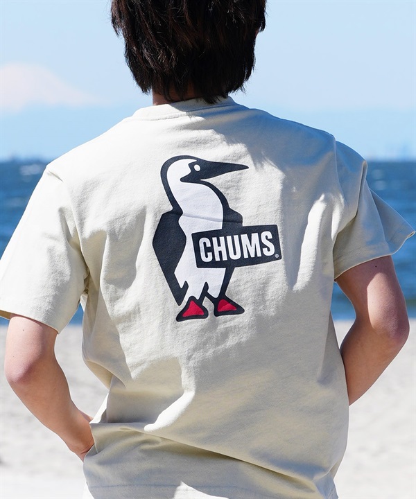 CHUMS チャムス メンズ Tシャツ 半袖 ブービーロゴ ブービーバード バックプリント 定番 CH01-2279