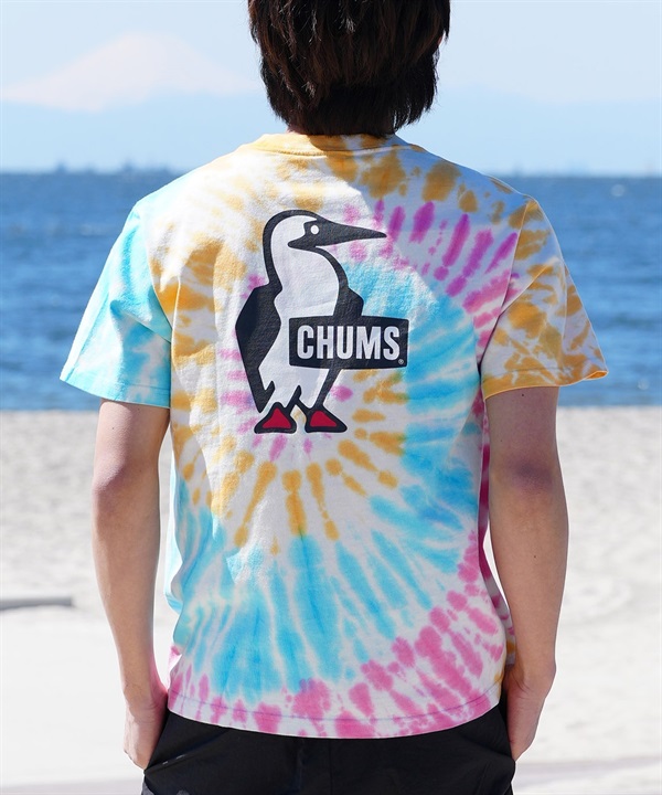 CHUMS チャムス メンズ Tシャツ 半袖 ブービーロゴ ブービーバード バックプリント 定番 CH01-2279