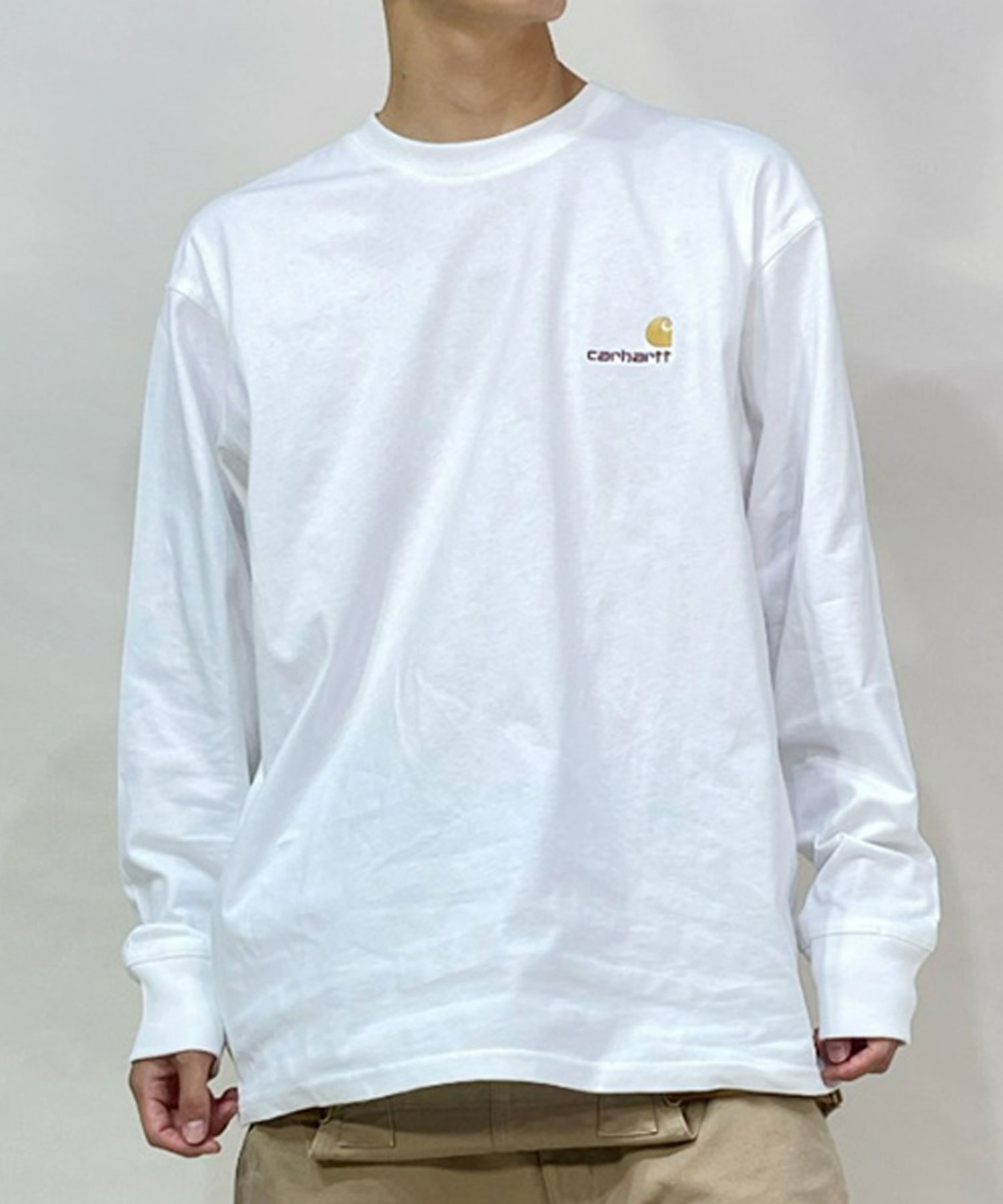 Carhartt WIP カーハートダブリューアイピー L/S AMERICAN SCRIPT T