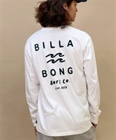 BILLABONG/ビラボン 長袖 Tシャツ ロンT バックプリント オーバーサイズ BD012-050