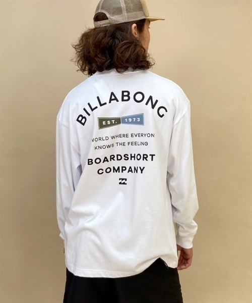 BILLABONG/ビラボン 長袖 Tシャツ ロンT バックプリント オーバー