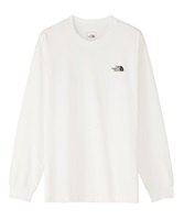 THE NORTH FACE/ザ・ノース・フェイス 長袖 Tシャツ ロンT バックプリント スクエアロゴ 静電気ケア NT82333 W(W-S)