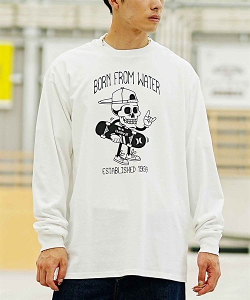 Hurley/ハーレー メンズ 長袖Tシャツ ルーズシルエット ヘビーウエイト