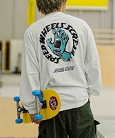 【ムラサキスポーツ限定】SANTACRUZ/サンタクルーズ Speed Wheels Strip L/S Tee 502233403