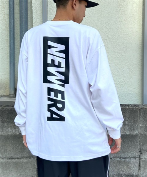 NEW ERA ニューエラ 13697253 メンズ 長袖 Tシャツ バックプリント KK1