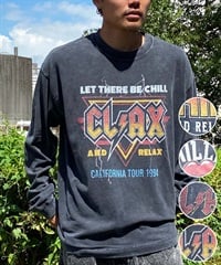 CHILLAX チラックス DESI 234OO1LT120CL メンズ 長袖 Tシャツ(BLK-3-M)