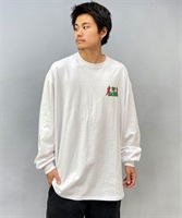 TOY MACHINE トイマシーン MTMPDLT3 メンズ トップス カットソー Tシャツ 長袖 KK1 A19(WHITE-M)