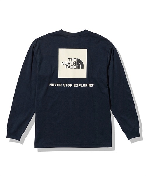 THE NORTH FACE ザ・ノース・フェイス L/S Back Square Logo Tee