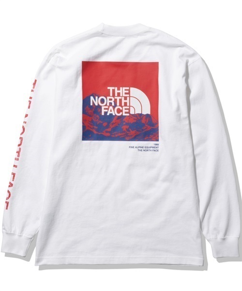 THE NORTH FACE ザ・ノース・フェイス L/S Sleeve Graphic Tee ロングスリーブ スリーブ NT32344 長袖 Tシャツ KK1 A26(W-M)