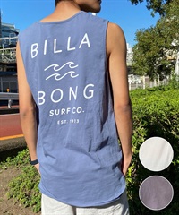 【クーポン対象】BILLABONG ビラボン ONE TIME メンズ タンクトップ バックプリント BE011-350(IND-M)