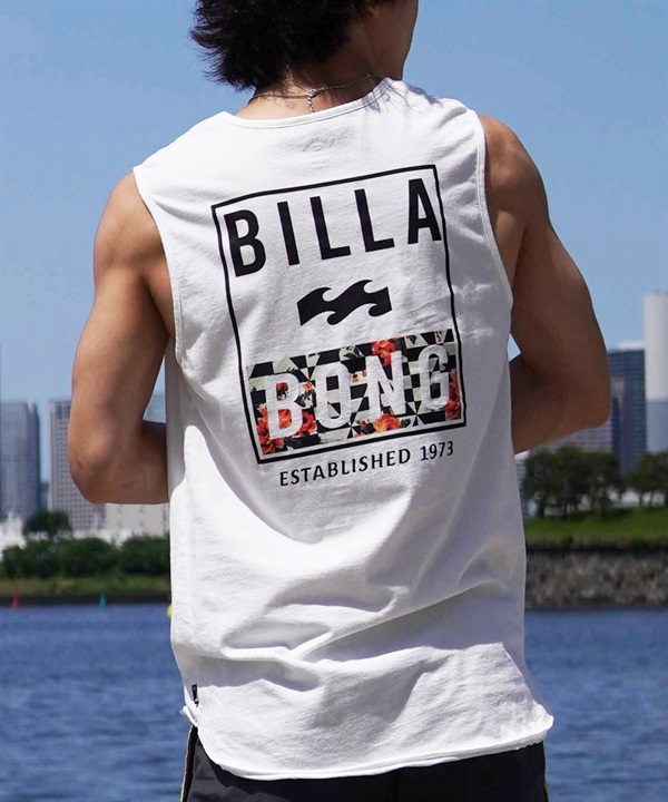 BILLABONG ビラボン タンクトップ メンズ バックプリント カットオフ ADVISORY BE01A-350