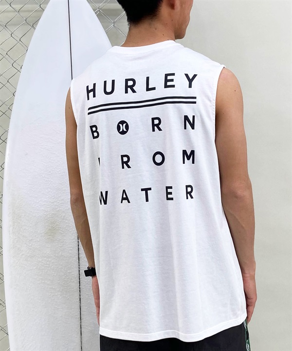 Hurley ハーレー タンクトップ メンズ バックプリント ブランドロゴ MENS BORN FROM WATER SL 24MRSMSL07