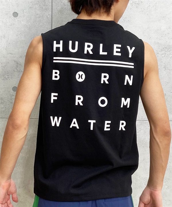 Hurley ハーレー タンクトップ メンズ バックプリント ブランドロゴ MENS BORN FROM WATER SL 24MRSMSL07