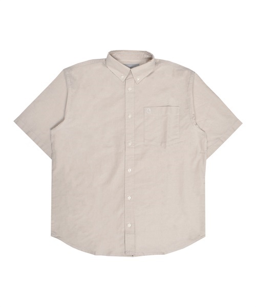 Carhartt WIP カーハートダブリューアイピー S/S BRAXTON SHIRT I031454 メンズ 半袖 シャツ KK2 D24(WT-M)