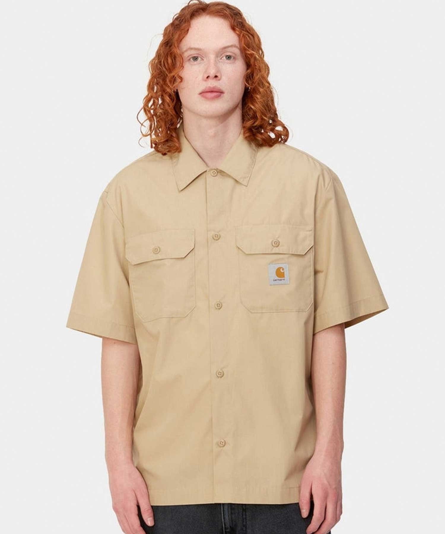 Carhartt WIP カーハート ダブリューアイピー 半袖 シャツ メンズ S S CRAFT SHIRT I033023(BROWN-M)