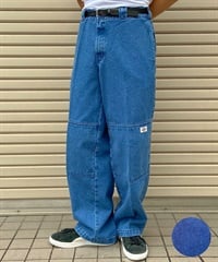 Dickies/ディッキーズ メンズ デニムパンツ ワークパンツ ルーズシルエット ダブルニー 18452900(42SAX-30.0inch)