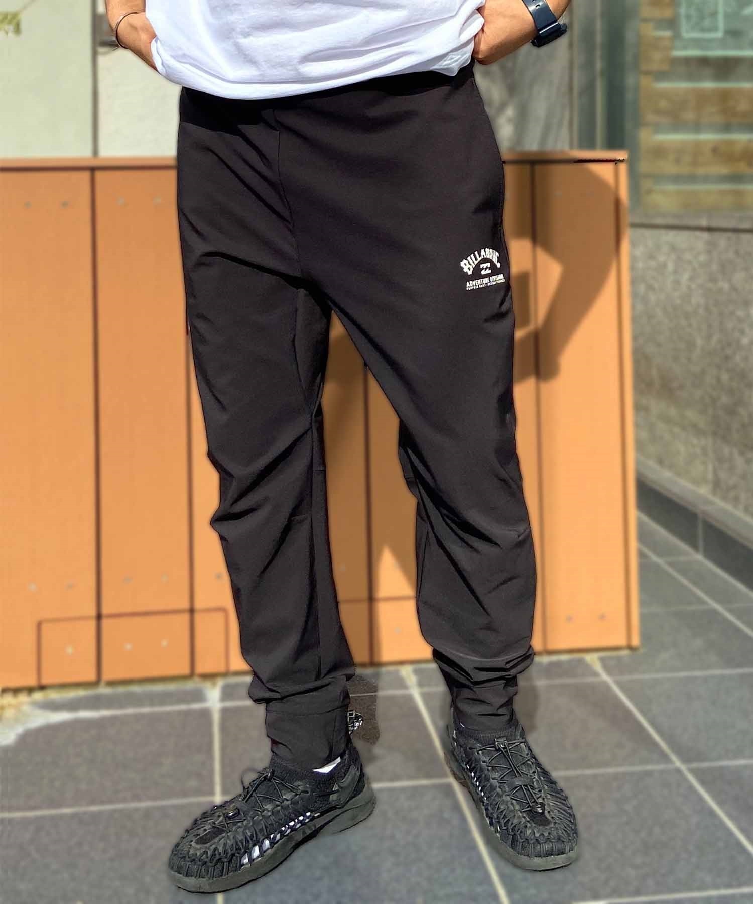 BILLABONG ビラボン メンズ ジョガーパンツ ウーブンパンツ ストレッチ イージーパンツ BE011-703(BLK-M)