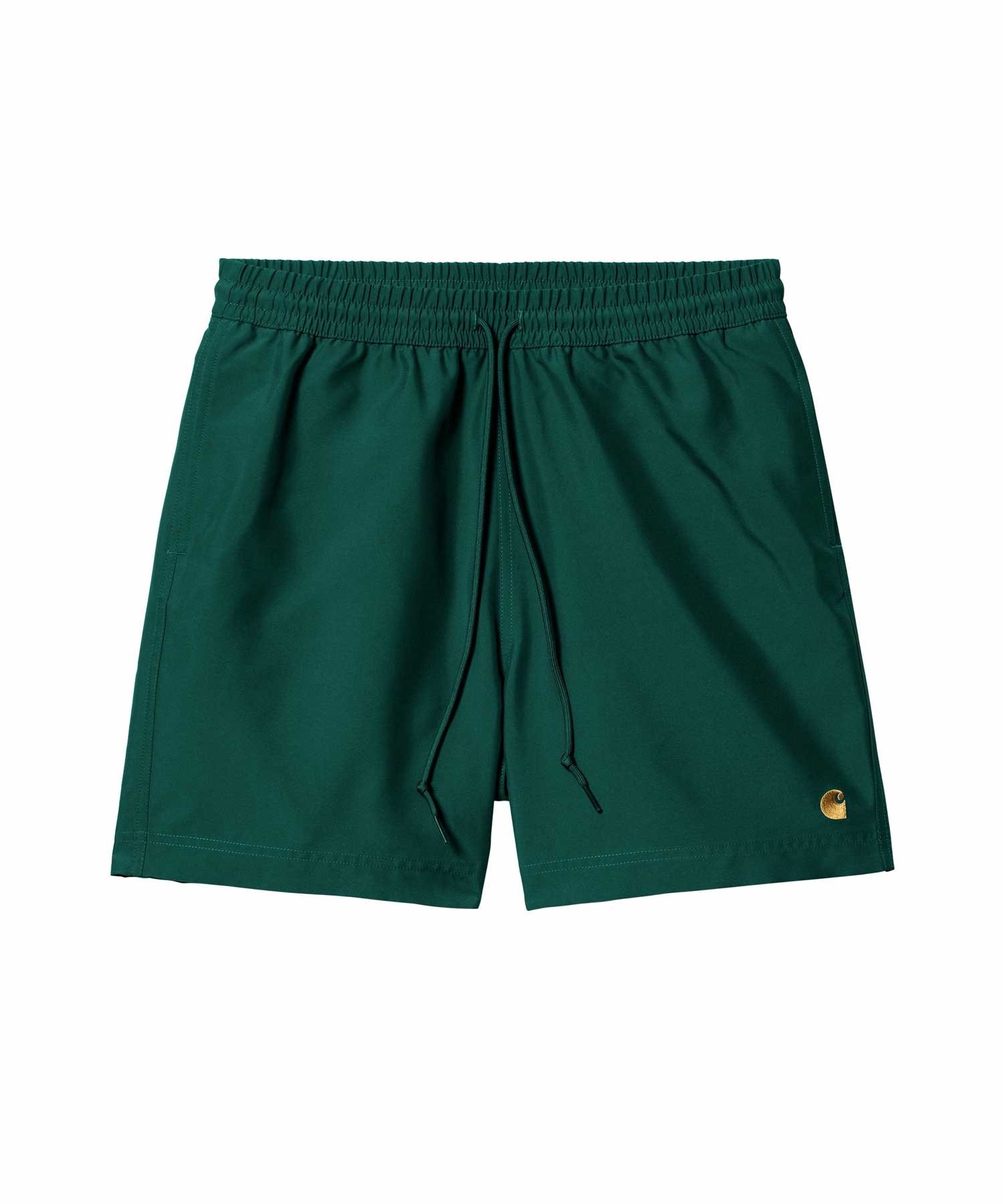 Carhartt WIP カーハートダブリューアイピー CHASE SWIM TRUNKS メンズ ショーツ ショートパンツ ユーティリティ 水陸両用 I026235(GREEN-M)