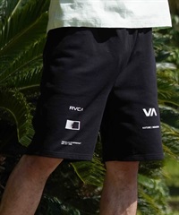 RVCA ルーカ メンズ ショーツ スウェット ロゴ BE04A-P60 ムラサキスポーツ限定