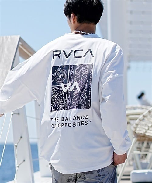 RVCA ルーカ BD041-P06 メンズ ラッシュガード 長袖 UVケア ラッシュ