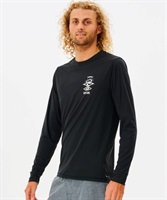 RIPCURL リップカール 12DMRV メンズ ラッシュガード 長袖 UVカット 水陸両用 ユーティリティ ラッシュTシャツ 速乾 KX1 D23