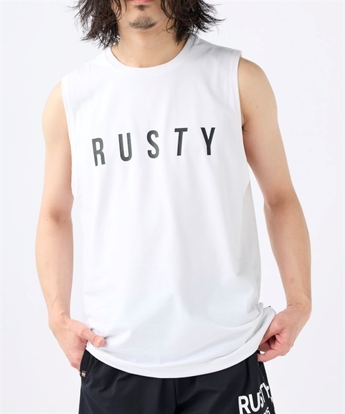 RUSTY ラスティー 913506 メンズ ラッシュガード タンクトップ 