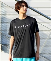 【クーポン対象】BILLABONG ビラボン BD011-862 メンズ ラッシュガード 半袖 UVカット 速乾 水陸両用 ユーティリティ ラッシュT KX1 E5(BKWT-M)