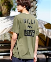 BILLABONG ビラボン BD011-863 メンズ ラッシュガード 半袖 UVカット 速乾 水陸両用 ユーティリティ ラッシュT KX1 E5(GRBK-M)