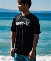 Hurley ハーレー  メンズ ラッシュガード 半袖 UVカット 水陸両用 ユーティリティ ラッシュTシャツ 吸水速乾 MRG2310032