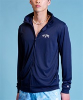 BILLABONG ビラボン BD011-869 メンズ ラッシュガード ジップアップ 長袖 UVカット 水陸両用 ユーティリティ KX2 F22(BKWT-S)