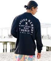 Hurley ハーレー 23S01MRG06 メンズ ラッシュガード 長袖 UVカット モックネック ラッシュロンT 水陸両用 ユーティリティ KX2 E25