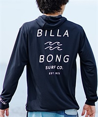 BILLABONG ビラボン メンズ 長袖 ラッシュガード ジップアップ パーカー UVカット BE011-855