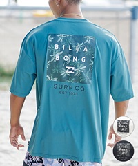 BILLABONG ビラボン メンズ 半袖 ラッシュガード Tシャツ バックプリント ユーティリティ 水陸両用 UVカット BE011-867(CRM-M)