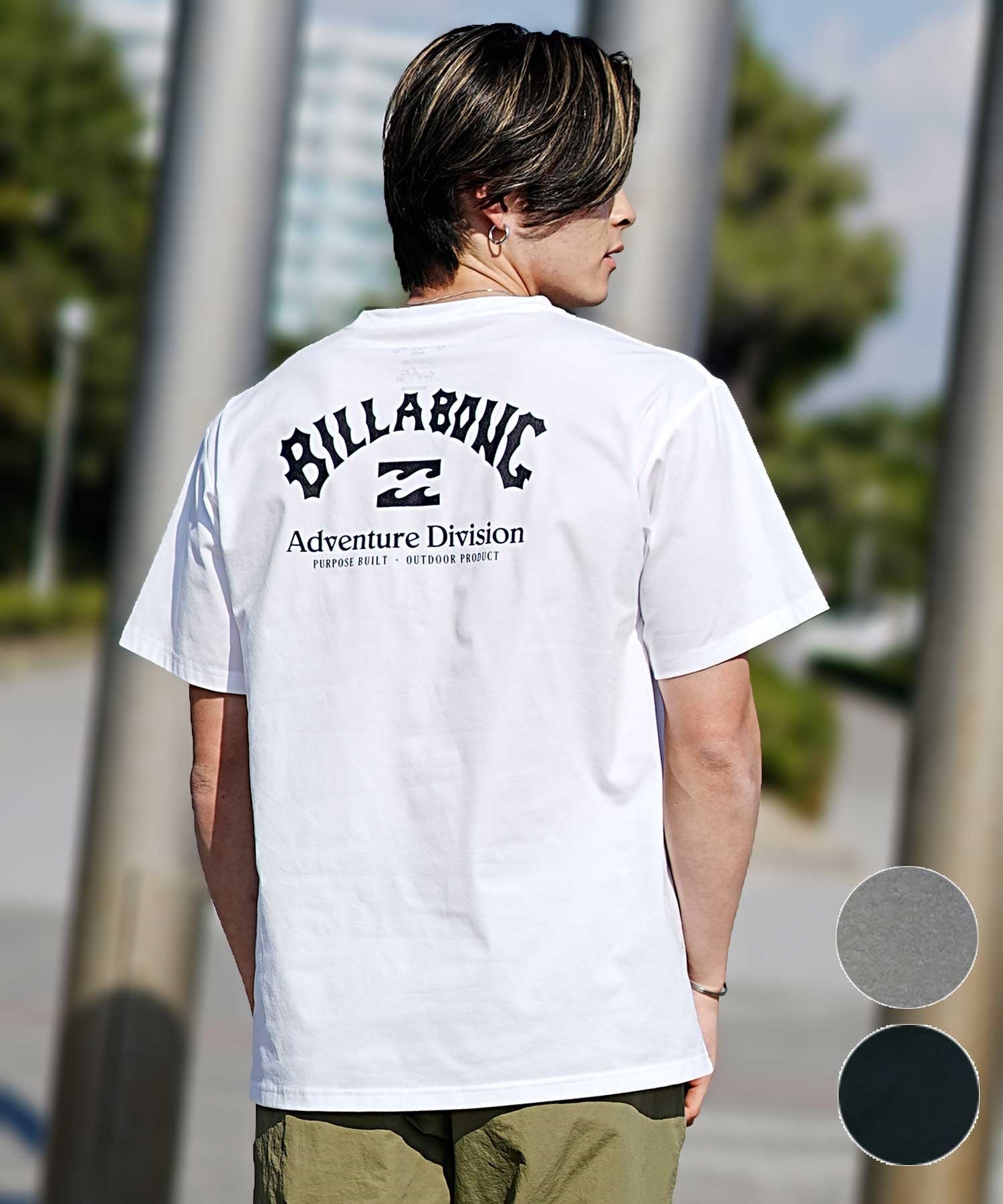 【クーポン対象】BILLABONG ビラボン メンズ 半袖 ラッシュガード ユーティリティ 水陸両用 UVカット BE011-859(GRH-M)