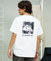 QUIKSILVER クイックシルバー メンズ ラッシュガード Tシャツ 半袖 水着 UVカット QLY241631M ムラサキスポーツ限定(WHT2-M)