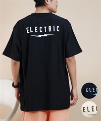 Electric エレクトリック メンズ 半袖ラッシュガード 水陸両用 ユーティリティ 半袖Tシャツ E24STM02 ムラサキスポーツ限定(BK/SB-M)