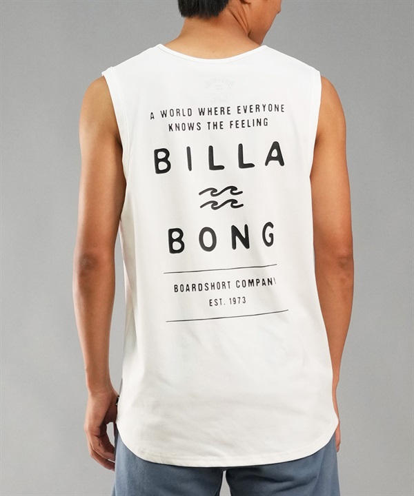 BILLABONG ビラボン ラッシュガード タンクトップ 水陸両用 メンズ バックプリント UVカット ユーティリティ SOFFTY TANK BE01A-861