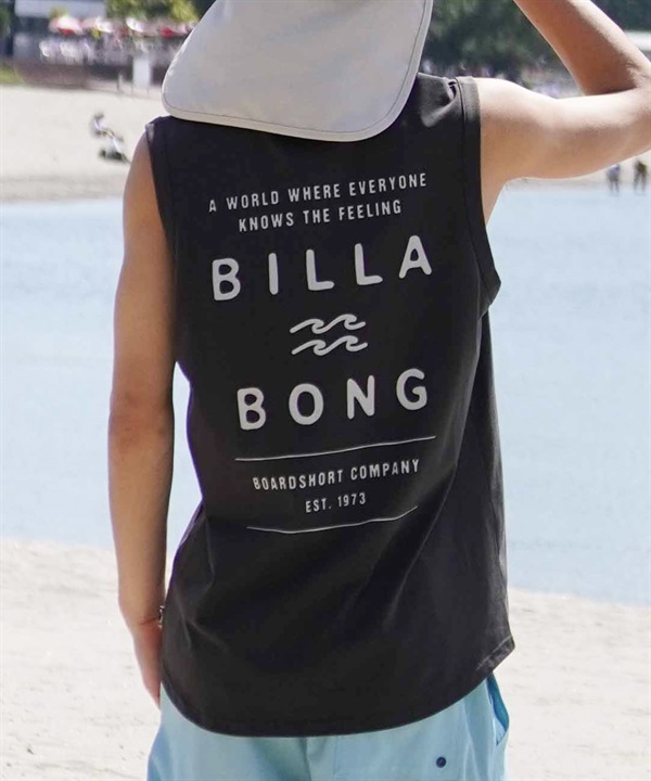 BILLABONG ビラボン ラッシュガード タンクトップ 水陸両用 メンズ バックプリント UVカット ユーティリティ SOFFTY TANK BE01A-861