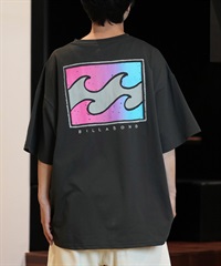 BILLABONG ビラボン ラッシュガード 半袖 水陸両用 メンズ Tシャツ バックプリント UVカット ユーティリティ SOFFTY TEE BE01A-868