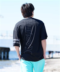 Hurley ハーレー PHANTOM OVERSIZE LEOPAD BLOCK PARTY メンズ ラッシュガード 半袖 MUT2411002