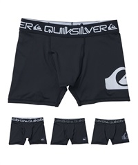 【クーポン対象】QUIKSILVER クイックシルバー メンズ インナーショーツ アンダーショーツ ボクサーパンツ 水着 QS LOGO QUD241023(BLK1-S)