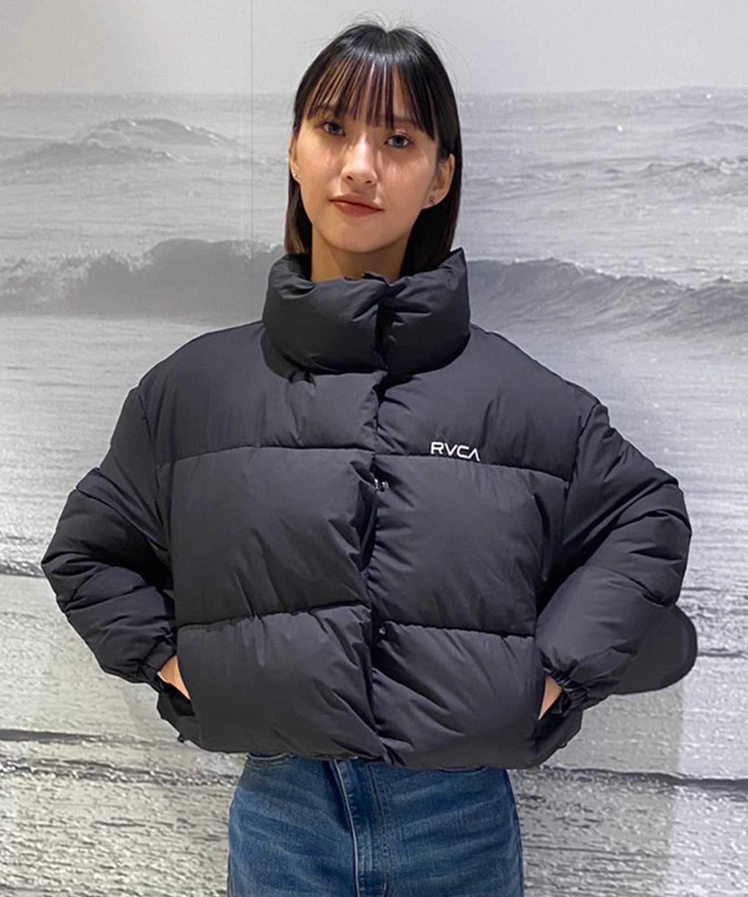 RVCA/ルーカ SMALL RVCA PUFFER JACKET レディース アウター