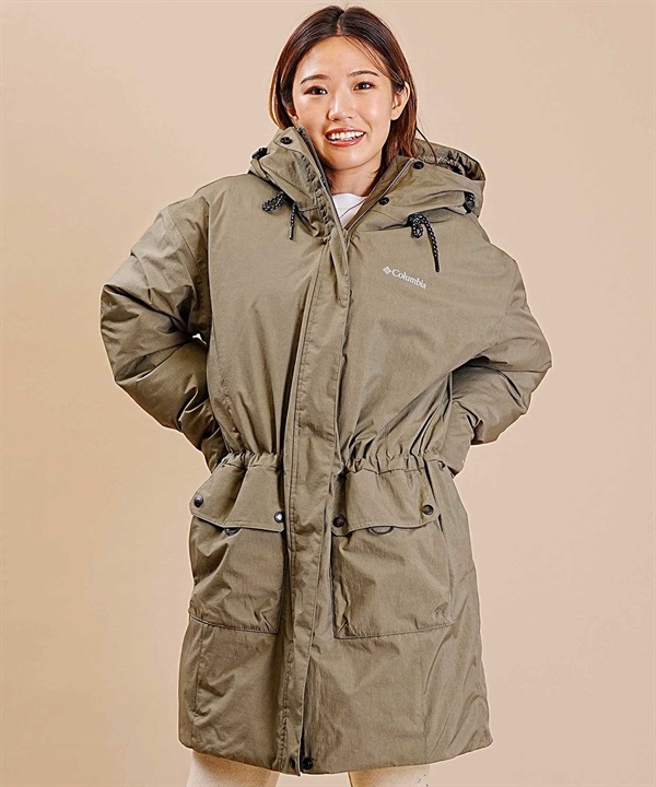 columbia/コロンビア ROSEWOOD PARKA レディース ジャケット 防水 ジップアップ ロング丈 WR3308