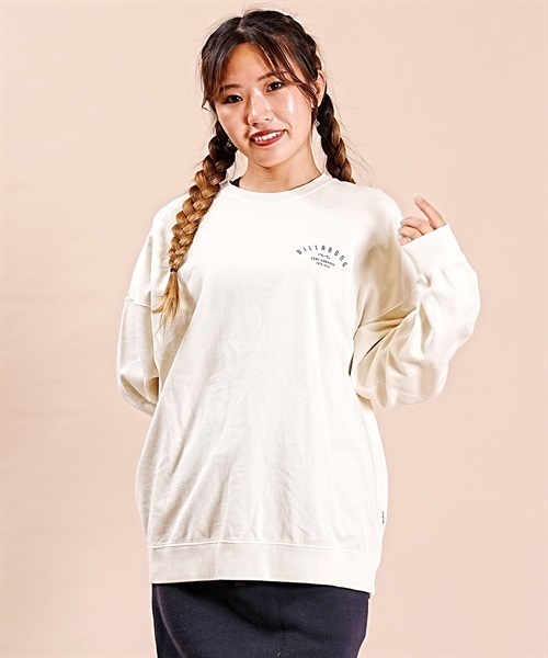 BILLABONG/ビラボン ARCH CLEAN LOGO LIGHT SWEAT CREW スウェット