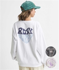 ROXY/ロキシー SURF CLUB レディース トレーナー スウェット ワイドシルエット ミニ裏起毛 RLT234028