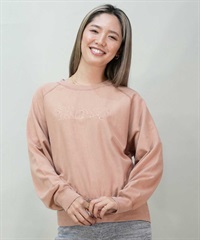 ROXY ロキシー RLT241067 レディース トレーナー 長袖 Tシャツ 刺繍 ロゴ