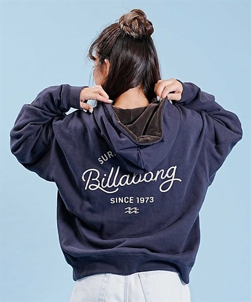 BILLABONG/ビラボン GRUNGE CLEAN SCRIPT LOGO SWEAT PARKA スウェット パーカー BD014-012(BSD-M)